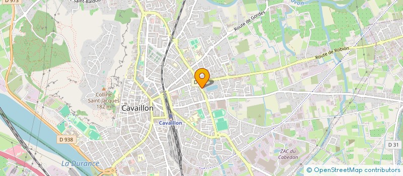 localisation de l'entreprise SPMG VILLENEUVE ASSURANCES  CAVAILLON