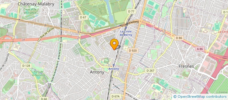 localisation de l'entreprise SPMP CONSULTING à ANTONY