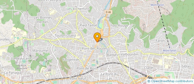 localisation de l'entreprise SPN  TOULON