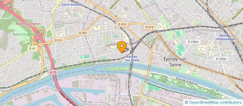localisation de l'entreprise SPN à EPINAY-SUR-SEINE