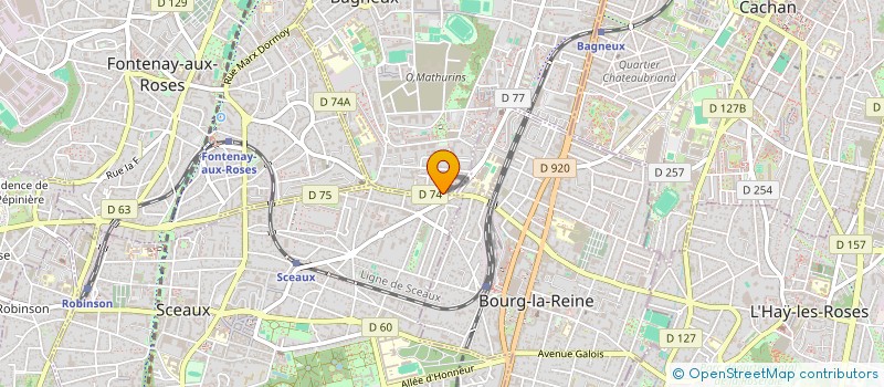 localisation de l'entreprise SPN NET à BAGNEUX