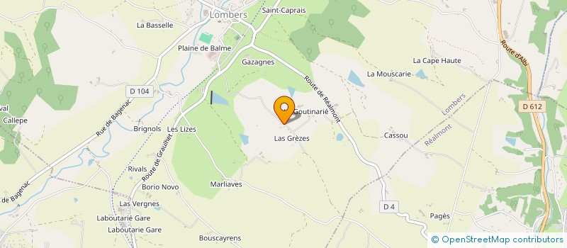 localisation de l'entreprise SPNF  LOMBERS