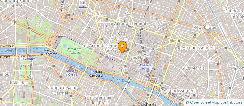 localisation de l'entreprise SPNN (SOCIETE PARISIENNE NOUVELLE DE NEGOCE) à PARIS