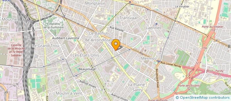 localisation de l'entreprise SPNUC  LYON