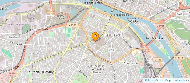 localisation de l'entreprise SPO ROUEN BASKET BALL à ROUEN