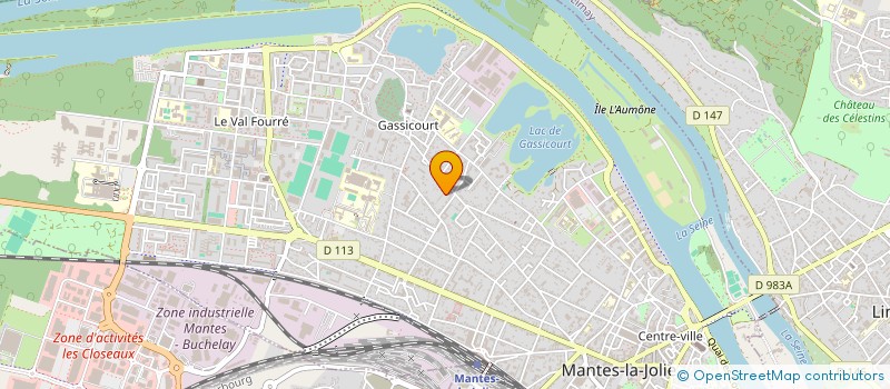 localisation de l'entreprise SPO SYMPHONIC PICTURES ORCHESTRA - ASSOCIATION ORCHESTRE SYMPHONIQUE DE MANTES LA JOLIE  MANTES-LA-JOLIE