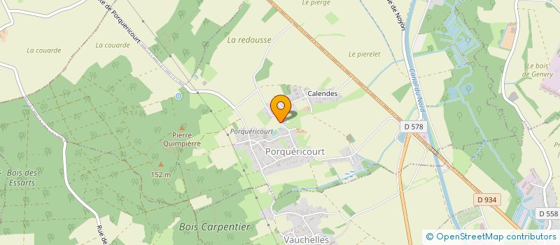 localisation de l'entreprise SPOC à PORQUERICOURT