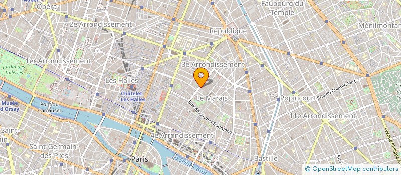 localisation de l'entreprise SPOCC  PARIS