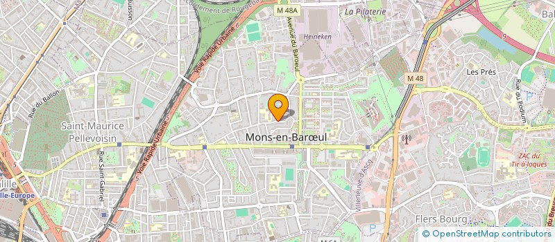 localisation de l'entreprise SPOCK  MONS-EN-BARUL