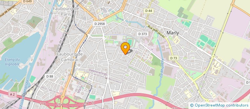 localisation de l'entreprise SPOKEDREAM à VALENCIENNES