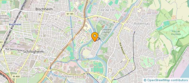 localisation de l'entreprise SPON à STRASBOURG