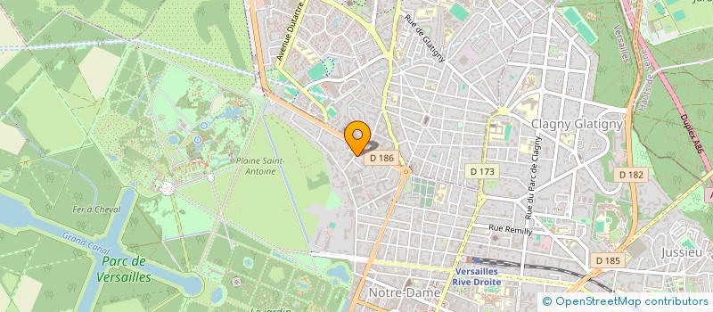 localisation de l'entreprise SPON23PC à VERSAILLES