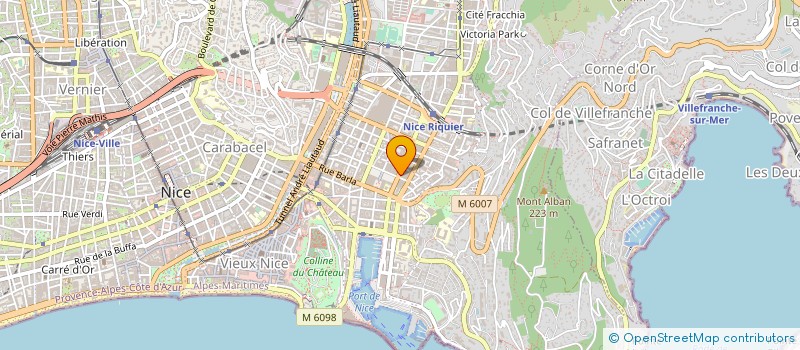 localisation de l'entreprise SPONDEO  NICE