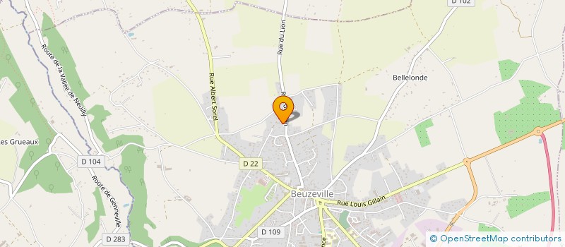 localisation de l'entreprise SPONDYFIGHT à BEUZEVILLE