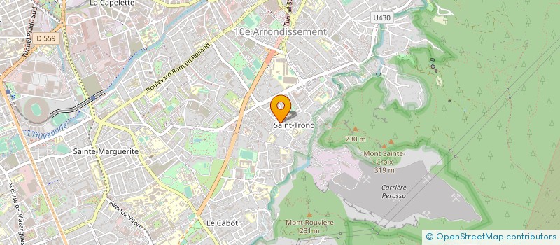 localisation de l'entreprise SPONDYLE à MARSEILLE