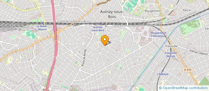 localisation de l'entreprise SPONDYLOACTION à AULNAY-SOUS-BOIS