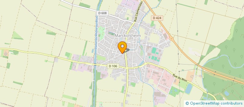 localisation de l'entreprise SPONECK ENERGIE à ELSENHEIM