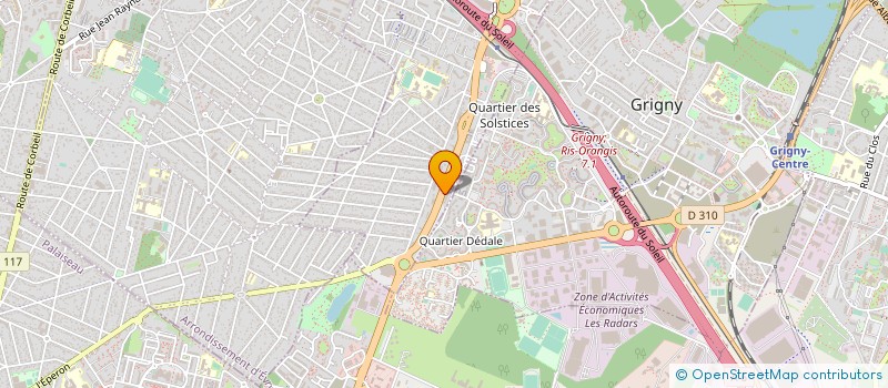 localisation de l'entreprise SPONSOBET à VIRY-CHATILLON