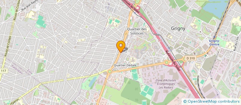 localisation de l'entreprise SPONSOWAG à VIRY-CHATILLON