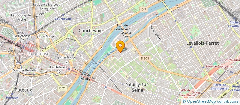 localisation de l'entreprise SPONTISSIMI à NEUILLY-SUR-SEINE