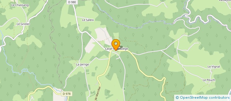 localisation de l'entreprise SPONTOUR ' ANIMATION  SOURSAC