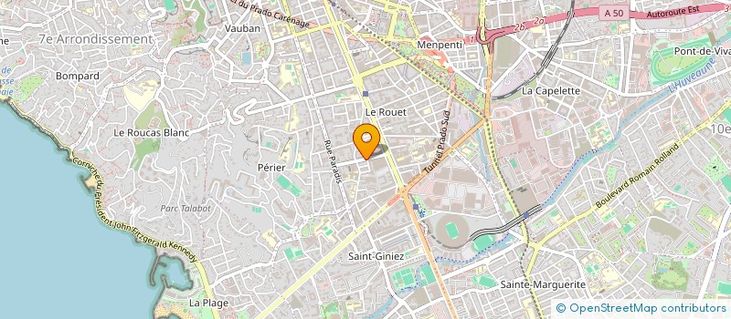 localisation de l'entreprise SPOON AMENAGEMENT à MARSEILLE