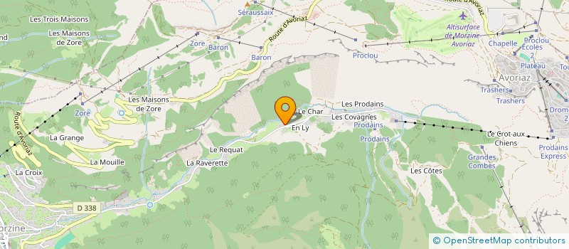 localisation de l'entreprise SPOONYCOOKS  MORZINE