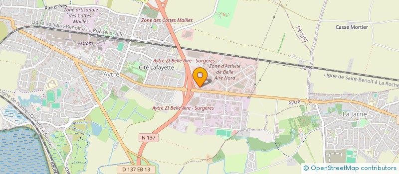 localisation de l'entreprise SPOR'EVER SARL à AYTRE