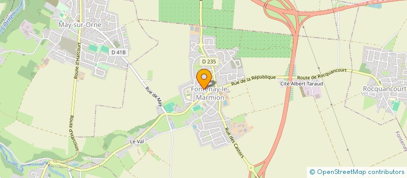 localisation de l'entreprise SPOR SOLIDAIRE AMI 14 BOXING ACADEMIE  SAINT-ANDRE-SUR-ORNE