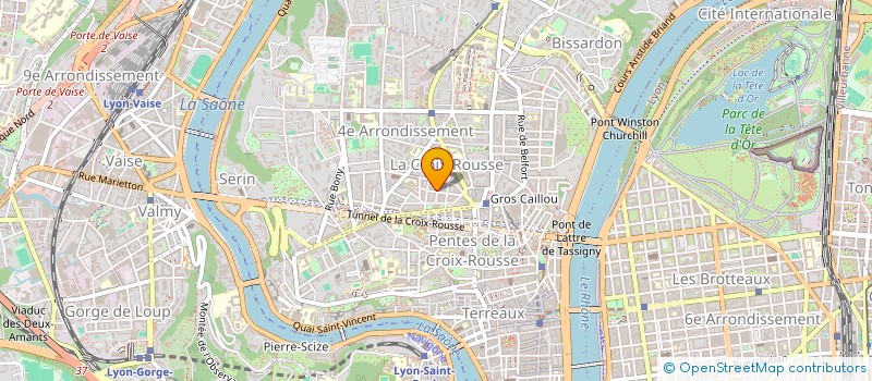 localisation de l'entreprise SPORACTIO HOME  VILLEURBANNE