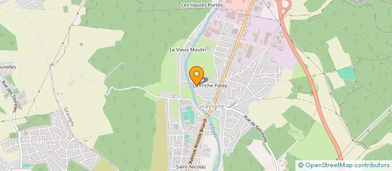 localisation de l'entreprise SPORE à GRAVIGNY