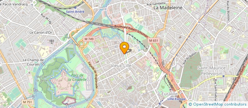 localisation de l'entreprise SPORMECA NORD ORGANISATION SNO à LILLE