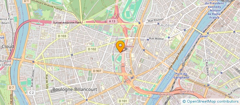 localisation de l'entreprise SPORSORA  PARIS