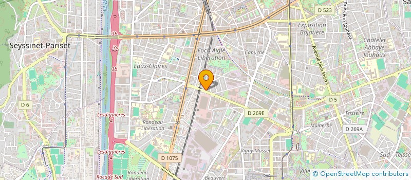 localisation de l'entreprise SPORSTER à GRENOBLE