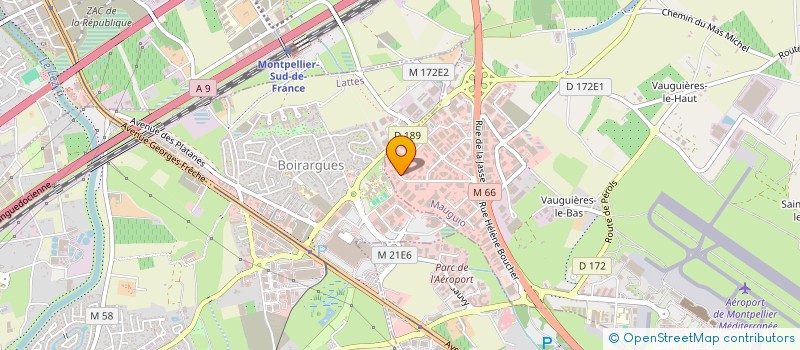 localisation de l'entreprise SPORT 3 S à MAUGUIO