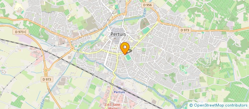 localisation de l'entreprise SPORT 4.0  PERTUIS