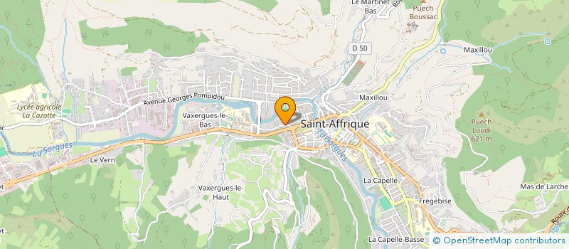 localisation de l'entreprise SPORT A DOM à SAINT-AFFRIQUE