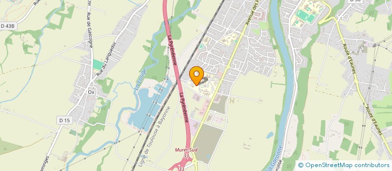localisation de l'entreprise SPORT ADAPTE MURET à MURET