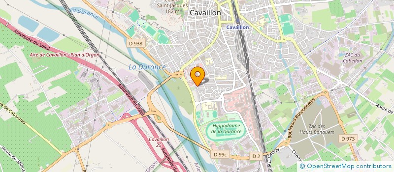 localisation de l'entreprise SPORT-ADDICT84  CAVAILLON