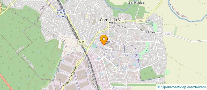 localisation de l'entreprise SPORT AFRICA FRANCE à COMBS-LA-VILLE