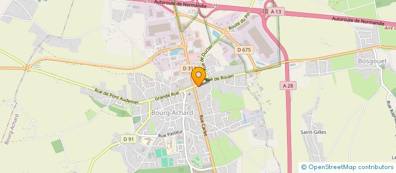 localisation de l'entreprise SPORT AIR LATINO  BOURG-ACHARD