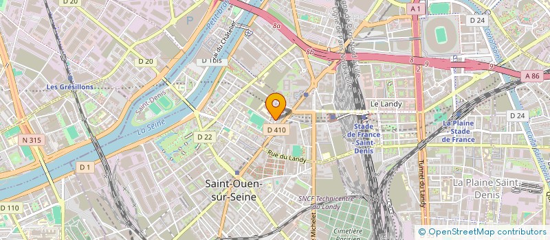 localisation de l'entreprise SPORT AMATEUR.COM à SAINT-DENIS