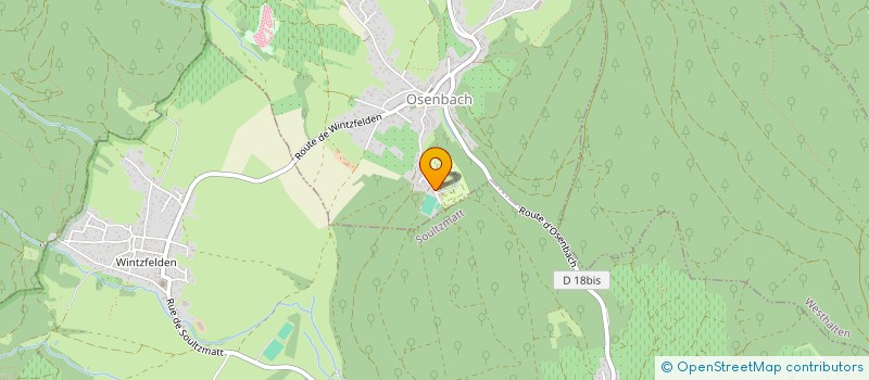 localisation de l'entreprise SPORT AND NATURE SPIRIT  OSENBACH