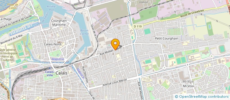 localisation de l'entreprise SPORT AND RELIGION RESEARCH LAB  CALAIS