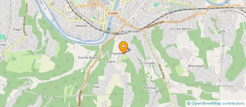 localisation de l'entreprise SPORT ATHLETIQUE SANILHACOIS  SANILHAC