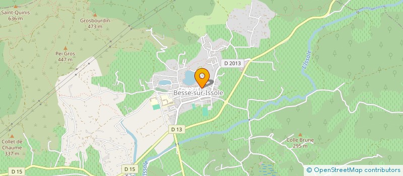 localisation de l'entreprise SPORT'ATTITUDE BESSE  BESSE-SUR-ISSOLE