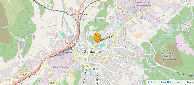 localisation de l'entreprise SPORT AUTO à GARDANNE