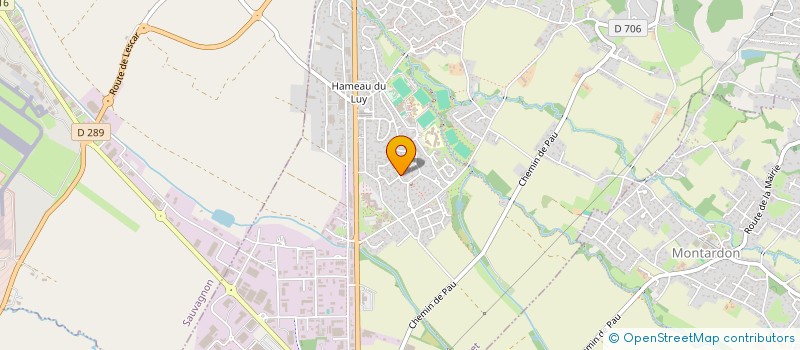 localisation de l'entreprise SPORT AUTO PASSION 64 à SERRES-CASTET