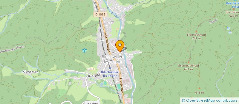 localisation de l'entreprise SPORT AUTO VIDEO  BITSCHWILLER-LES-THANN