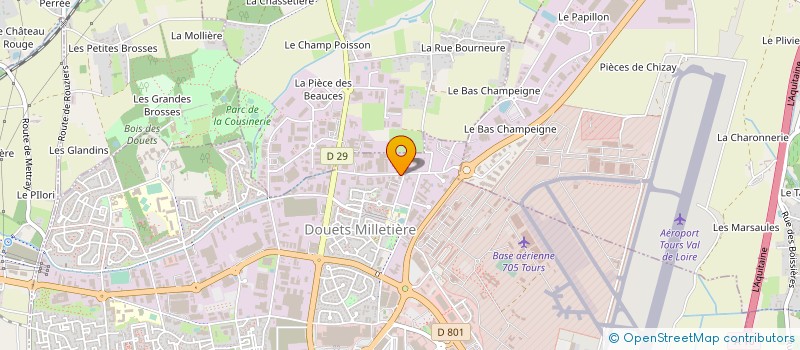 localisation de l'entreprise SPORT AUTOLAND à TOURS
